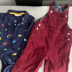 JoJo Maman Bebe Corduroy Set